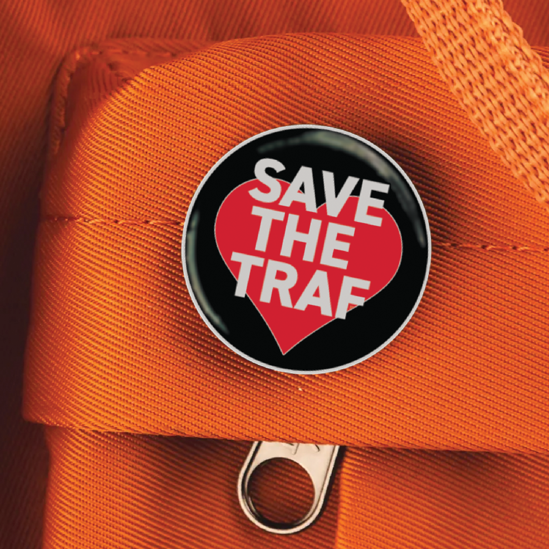 Save the Traf Pin
